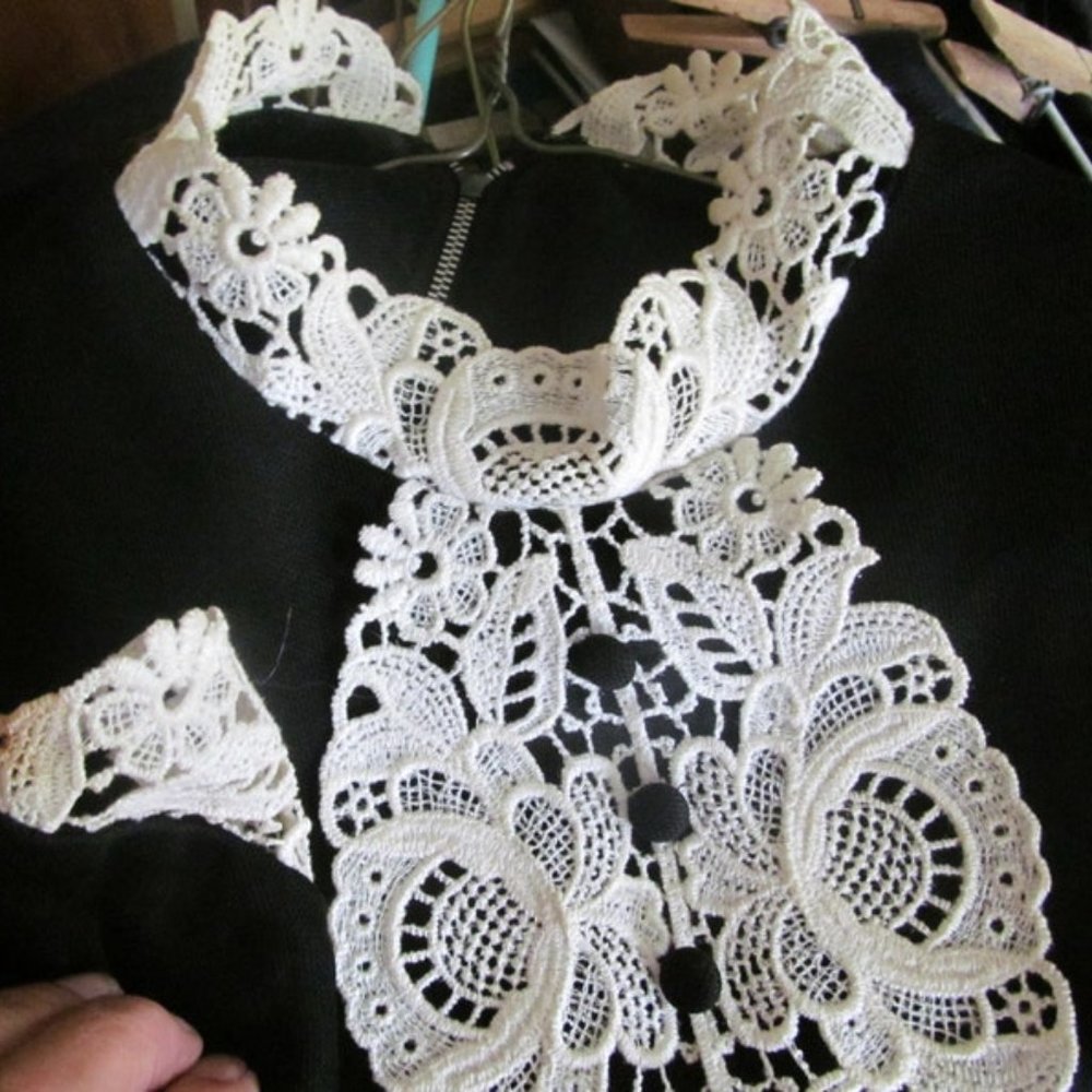 Union Made Clothing 1920s 30s Union Made Clothing Black Dress Art Deco Dresses